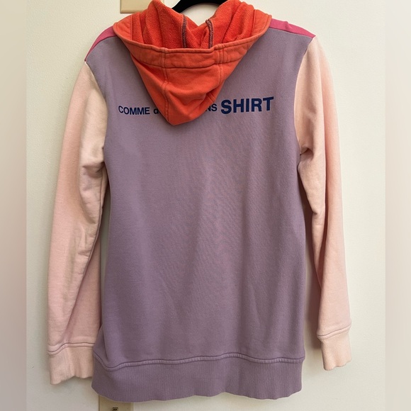 Come des Garçon Shirt Zip-Up Hoodie Size L - Picture 11 of 12